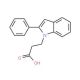 3-(2-Phenyl-indol-1-yl)-propionic acid (CAS 65746-55-6) - chemical structure image