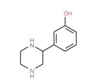 3-(2-Piperazinyl)phenol (CAS 773795-54-3) - chemical structure image