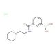 3-(2-(Piperidin-1-yl)ethylcarbamoyl)phenylboronic acid hydrochloride (CAS 1072945-72-2) - chemical structure image