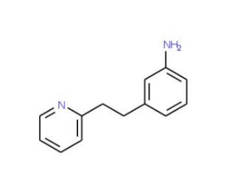 3-(2-Pyridin-2-yl-ethyl)-phenylamine (CAS 347335-08-4) - chemical structure image