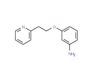 3-(2-Pyridin-2-ylethoxy)aniline - chemical structure image