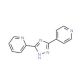 3-(2-Pyridyl)-5-(4-pyridyl)-1,2,4-triazole (CAS 36770-50-0) - chemical structure image