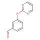 3-(2-Pyrimidinyloxy)benzenecarbaldehyde (CAS 263349-26-4) - chemical structure image