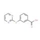 3-(2-Pyrimidinyloxy)benzenecarboxylic acid - chemical structure image