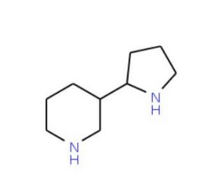 3-(2-Pyrrolidinyl)piperidine (CAS 858262-19-8) - chemical structure image