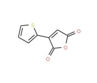 3-(2-Thienyl)-2,5-furandione - chemical structure image