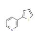 3-(2-Thienyl)pyridine (CAS 21298-53-3) - chemical structure image