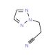 3-(2H-1,2,3-triazol-2-yl)propanenitrile (CAS 4320-93-8) - chemical structure image