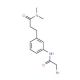 3-{3-[(2-Bromoacetyl)amino]phenyl}-N,N-dimethylpropanamide - chemical structure image