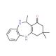 3,3,11-trimethyl-2,3,4,5,10,11-hexahydro-1H-dibenzo[b,e][1,4]diazepin-1-one - chemical structure image