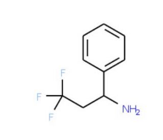 3,3,3-trifluoro-1-phenylpropan-1-amine - chemical structure image
