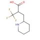 3,3,3-Trifluoro-3-[(2-piperidinyl)methyl]propionic acid (CAS 480438-80-0) - chemical structure image