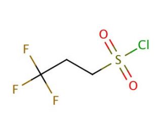 3,3,3-Trifluoropropane-1-sulfonyl chloride (CAS 845866-80-0) - chemical structure image