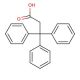 3,3,3-Triphenylpropionic acid (CAS 900-91-4) - chemical structure image