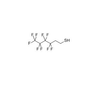 3,3,4,4,5,5,6,6,6-Nonafluoro-1-hexanethiol (CAS 34451-25-7) - chemical structure image