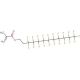 3,3,4,4,5,5,6,6,7,7,8,8,9,9,10,10,11,11,12,12,12-Heneicosafluorododecyl methacrylate (CAS 2144-54-9) - chemical structure ima