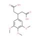 3-(3,4,5-trimethoxyphenyl)pentanedioic acid - chemical structure image