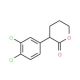 3-(3,4-Dichloro-phenyl)-tetrahydro-pyran-2-one - chemical structure image