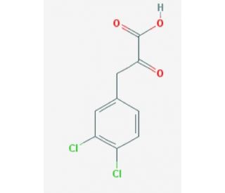 3-(3,4-dichlorophenyl)-2-oxopropanoic acid - chemical structure image