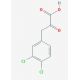 3-(3,4-dichlorophenyl)-2-oxopropanoic acid - chemical structure image