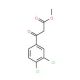 3-(3,4-Dichlorophenyl)-3-oxo-propionic acid methyl ester (CAS 677326-67-9) - chemical structure image