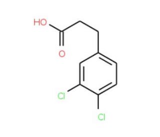 3-(3,4-Dichlorophenyl)propionic acid (CAS 25173-68-6) - chemical structure image