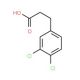 3-(3,4-Dichlorophenyl)propionic acid (CAS 25173-68-6) - chemical structure image