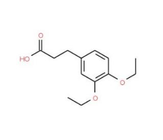 3-(3,4-Diethoxy-phenyl)-propionic acid - chemical structure image