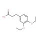 3-(3,4-Diethoxy-phenyl)-propionic acid - chemical structure image