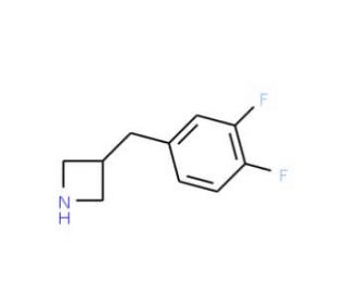 3-(3,4-difluorobenzyl)azetidine (CAS 937609-49-9) - chemical structure image