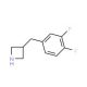 3-(3,4-difluorobenzyl)azetidine (CAS 937609-49-9) - chemical structure image