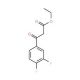 3-(3,4-Difluorophenyl)-3-oxo-propionic acid ethyl ester (CAS 252955-07-0) - chemical structure image