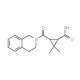 3-(3,4-Dihydroisoquinolin-2(1H)-ylcarbonyl)-2,2-dimethylcyclopropanecarboxylic acid - chemical structure image