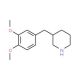 3-(3,4-Dimethoxy-benzyl)-piperidine (CAS 420137-11-7) - chemical structure image