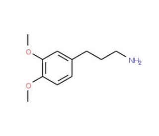 3-(3,4-Dimethoxy-phenyl)-propylamine (CAS 14773-42-3) - chemical structure image
