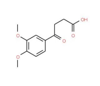 3-(3,4-Dimethoxybenzoyl)propionic acid (CAS 5333-34-6) - chemical structure image