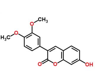 3-(3,4-dimethoxyphenyl)-7-hydroxy-2H-chromen-2-one - chemical structure image
