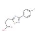 3-[3-(4-fluorophenyl)-1,2,4-oxadiazol-5-yl]propanoic acid - chemical structure image