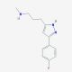 {3-[3-(4-fluorophenyl)-1H-pyrazol-5-yl]propyl}(methyl)amine - chemical structure image