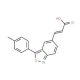 3-[3-(4-Methylphenyl)-2,1-benzisoxazol-5-yl]-acrylic acid - chemical structure image