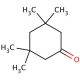 3,3,5,5-Tetramethylcyclohexanone (CAS 14376-79-5) - chemical structure image