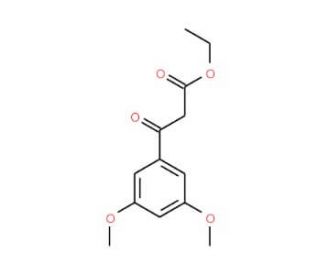 3-(3,5-Dimethoxy-phenyl)-3-oxo-propionic acid ethyl ester (CAS 97025-16-6) - chemical structure image