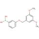 3-(3,5-Dimethoxybenzyloxy)phenylboronic acid (CAS 870718-09-5) - chemical structure image