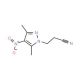 3-(3,5-Dimethyl-4-nitro-1H-pyrazol-1-yl)-propanenitrile - chemical structure image