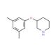 3-(3,5-Dimethylphenoxy)piperidine - chemical structure image