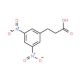 3-(3,5-Dinitrophenyl)propionic acid (CAS 42287-92-3) - chemical structure image