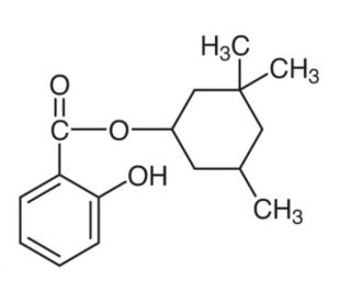 3,3,5-Trimethylcyclohexyl Salicylate (CAS 118-56-9) - chemical structure image