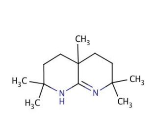 3,3,6,9,9-Pentamethyl-2,10-diazabicyclo[4.4.0]dec-1-ene (CAS 69340-58-5) - chemical structure image