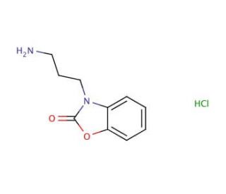 3-(3-Amino-propyl)-3H-benzooxazol-2-onehydrochloride - chemical structure image
