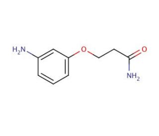3-(3-aminophenoxy)propanamide - chemical structure image